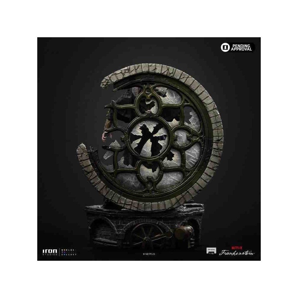 IRON STUDIOS FRANKENSTEIN GUILLERMO DEL TORO MONSTER 1/10 DIORAMA