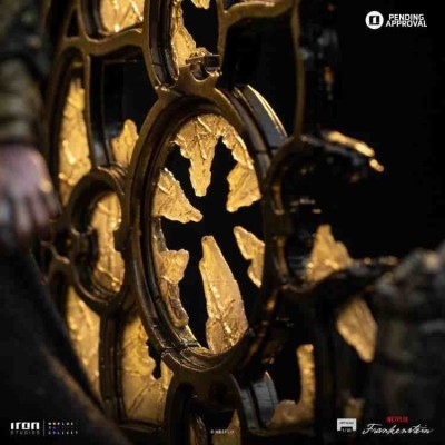 IRON STUDIOS FRANKENSTEIN GUILLERMO DEL TORO MONSTER 1/10 DIORAMA