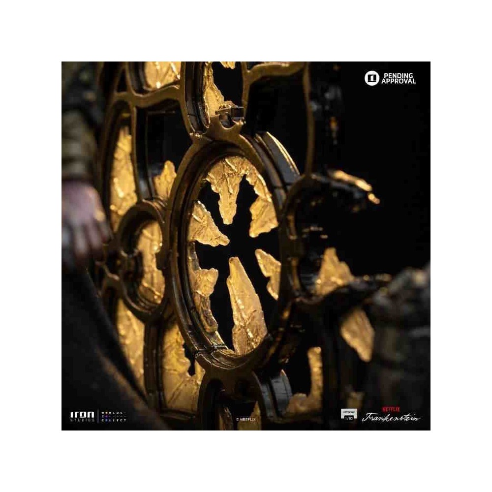 IRON STUDIOS FRANKENSTEIN GUILLERMO DEL TORO MONSTER 1/10 DIORAMA