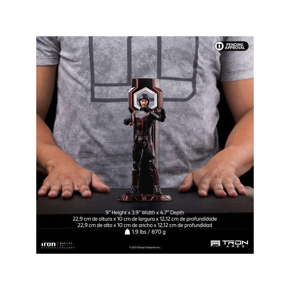 IRON STUDIOS TRON ARES ART SCALE 1/10 STATUA FIGURE