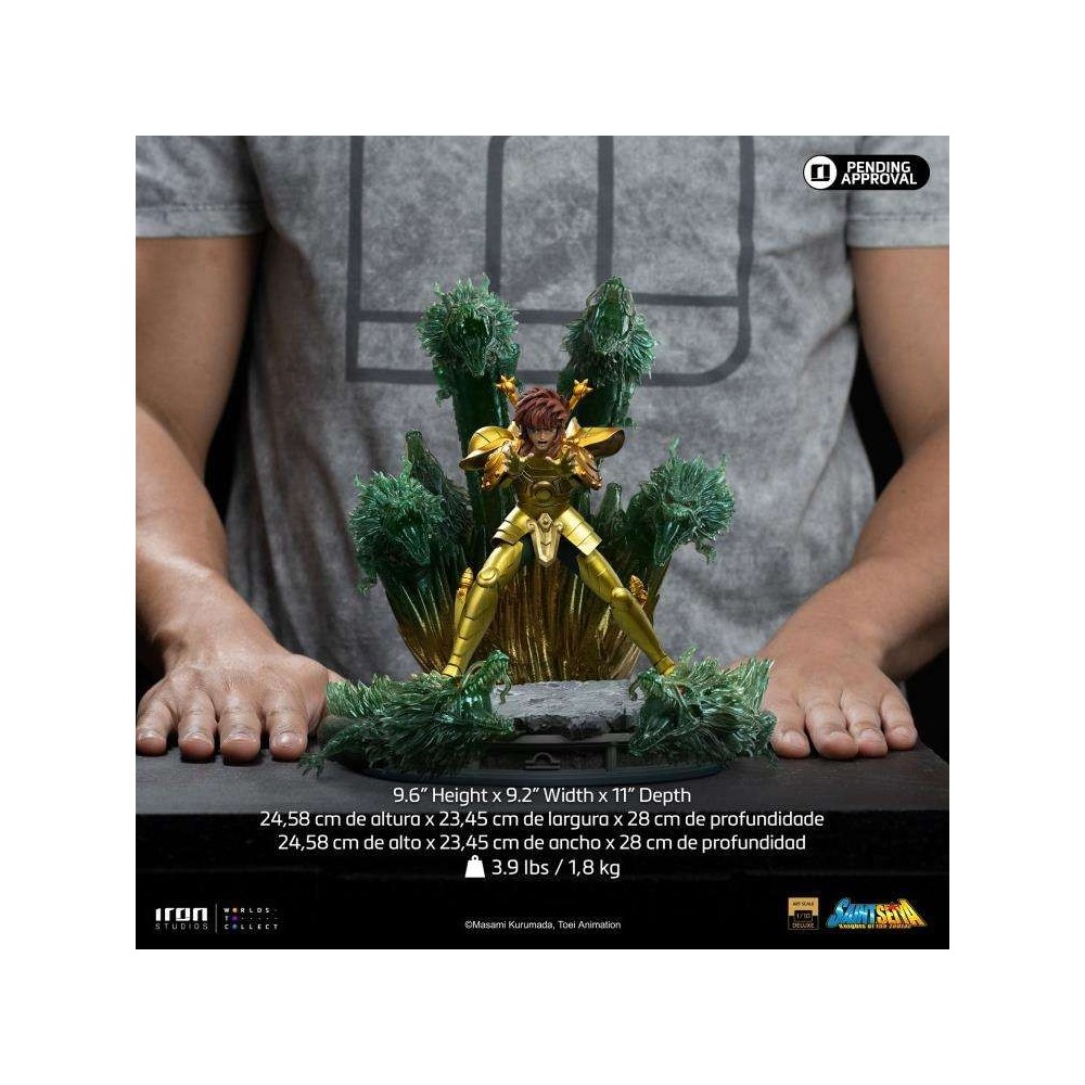 IRON STUDIOS SAINT SEIYA LIBRA DOHKO ART SCALE 1/10 STATUA FIGURE