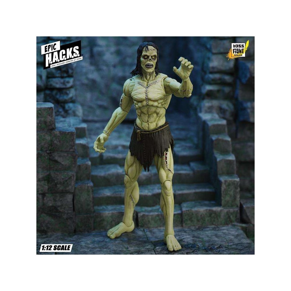 FRANKENSTEIN MONSTER UNDEAD CREATURE HACKS 1:12 ACTION FIGURE BOSS FIGHT STUDIO