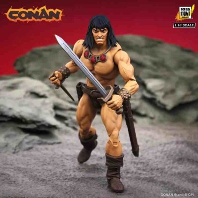 CONAN THE BARBARIAN 1:18 ACTION FIGURE BOSS FIGHT STUDIO