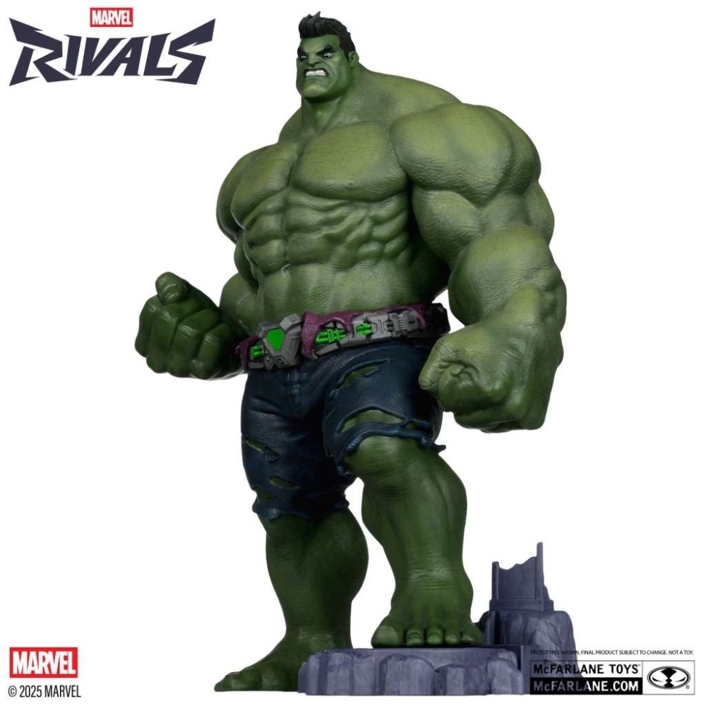 MC FARLANE MARVEL RIVALS COLLECTION PVC HULK 1/6 STATUA FIGURE