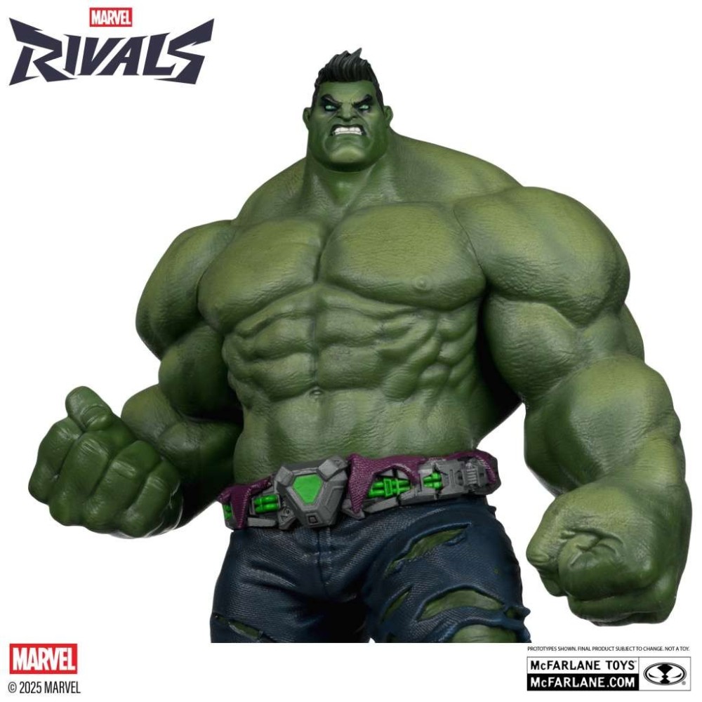 MC FARLANE MARVEL RIVALS COLLECTION PVC HULK 1/6 STATUA FIGURE