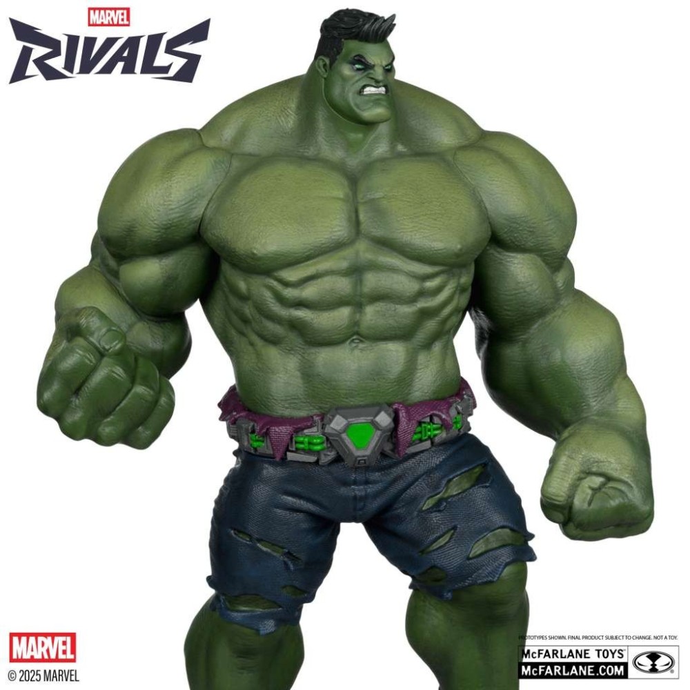 MC FARLANE MARVEL RIVALS COLLECTION PVC HULK 1/6 STATUA FIGURE