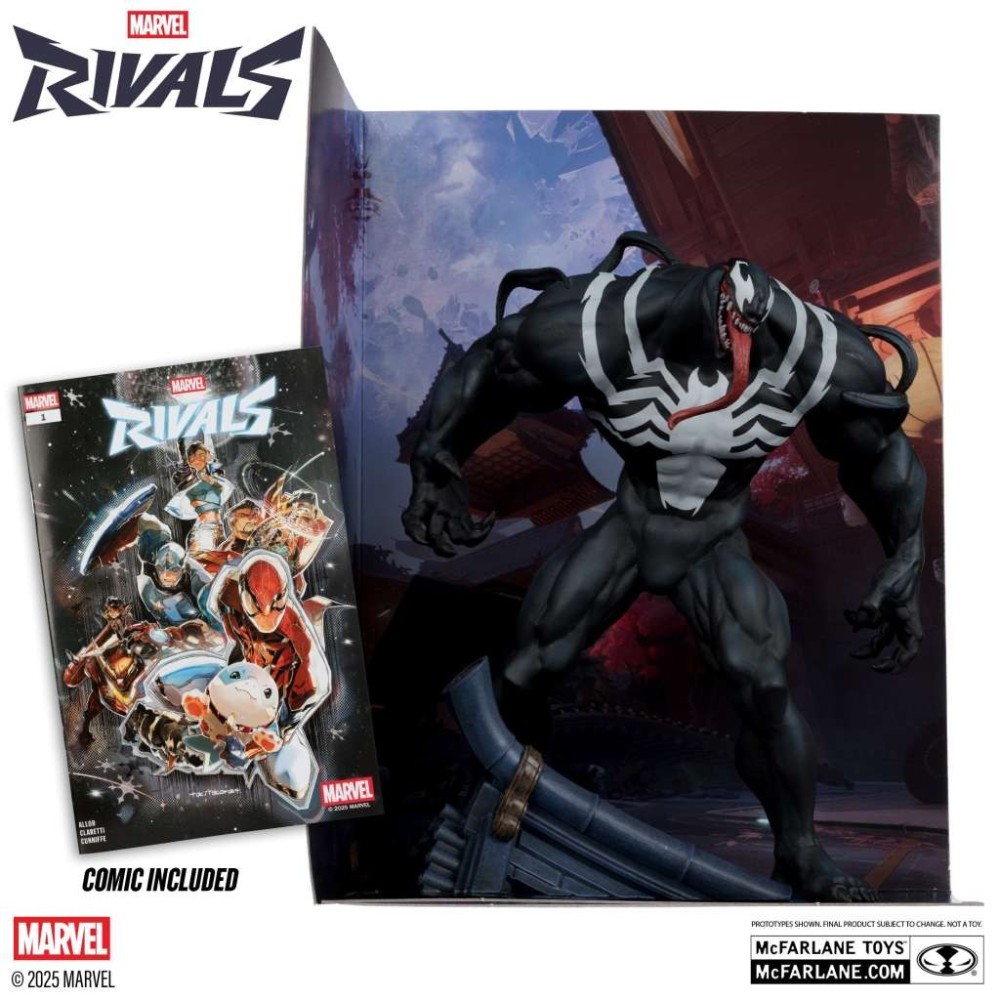MARVEL RIVALS COLLECTION PVC VENOM 1/6 STATUA FIGURE MC FARLANE