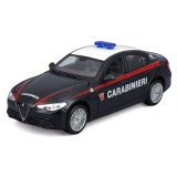 BBURAGO ALFA ROMEO GIULIA CARABINIERI DIE CAST METAL 1/24 MODEL KIT MODEL REPLICA