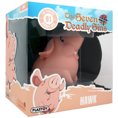 PLASTOY THE SEVEN DEADLY SINS HAWK FIGURE SALVADANAIO