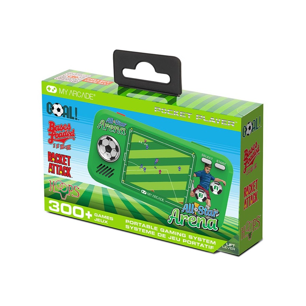 MY ARCADE POCKET PLAYER ALL STAR ARENA PORTABLE GAMING SYSTEM