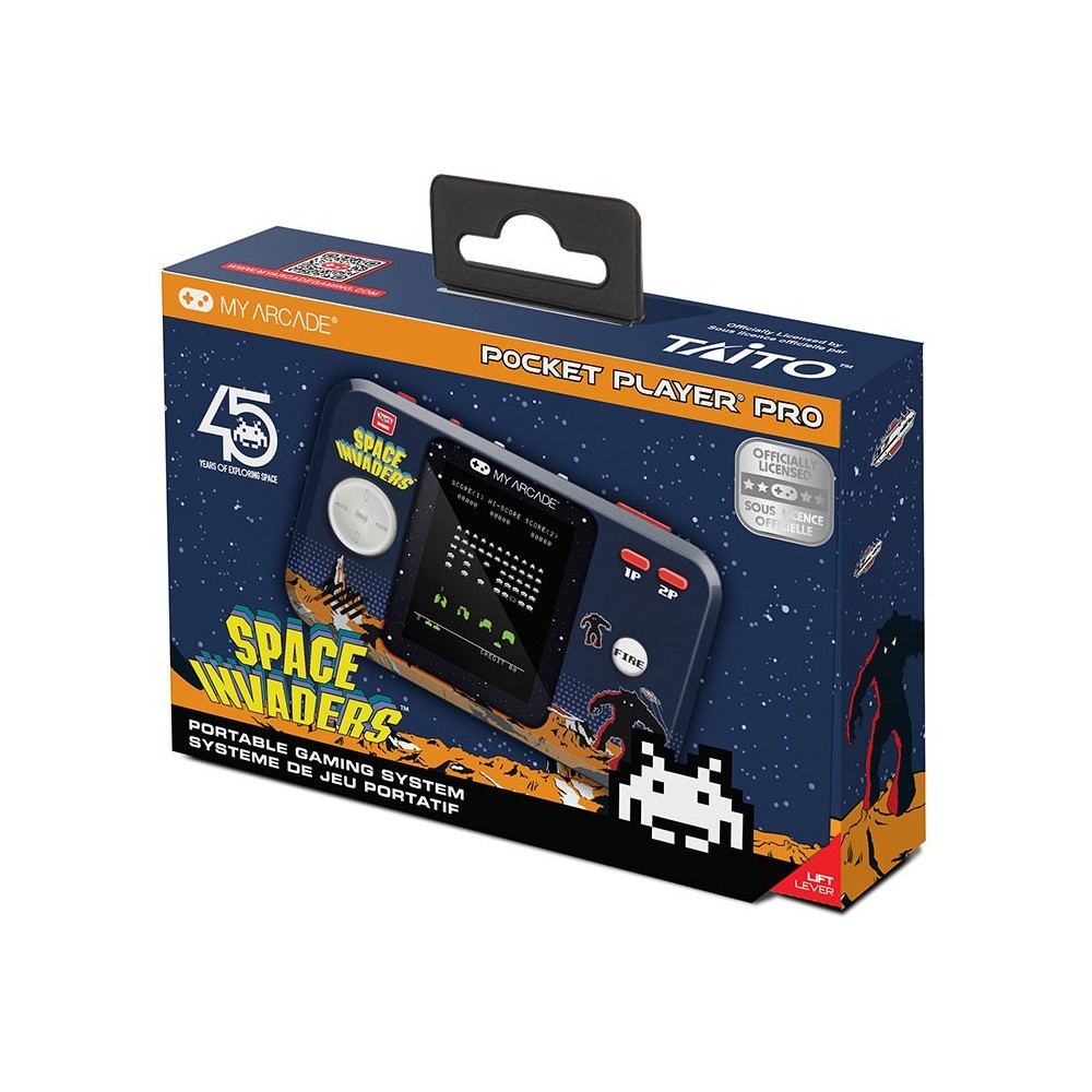 MY ARCADE POCKET PLAYER PRO SPACE INVADERS PORTABLE GAMING SYSTEM