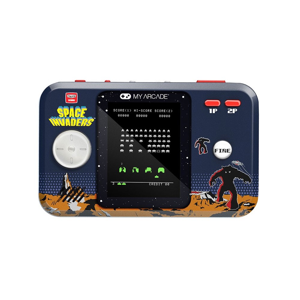 MY ARCADE POCKET PLAYER PRO SPACE INVADERS PORTABLE GAMING SYSTEM