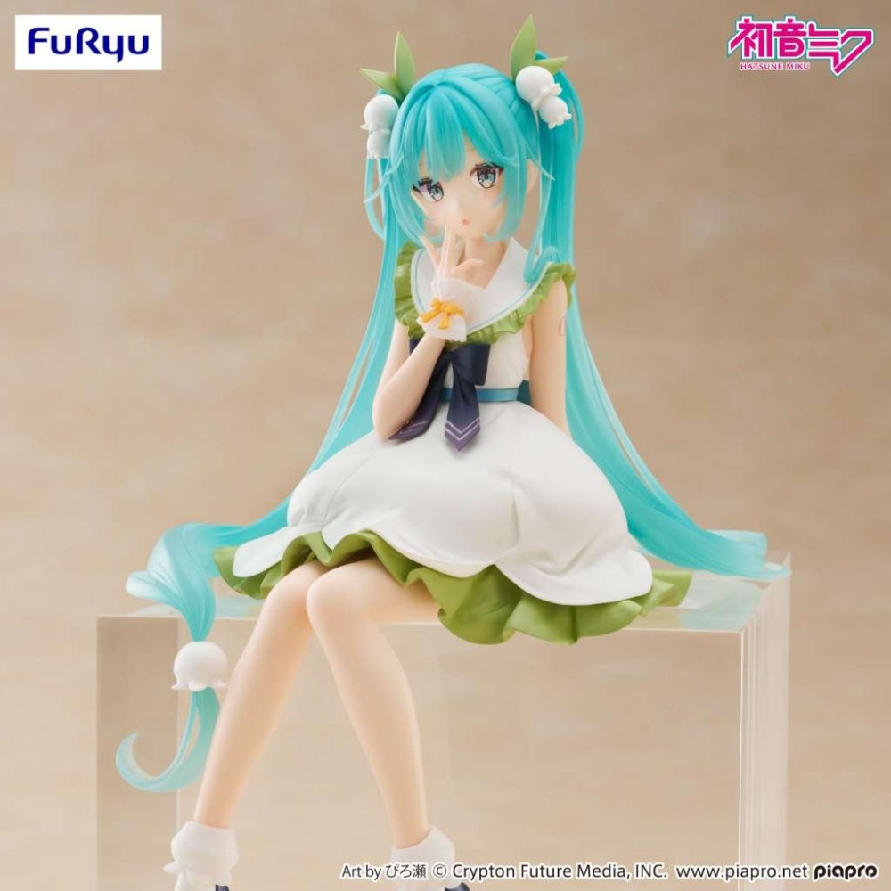 FURYU HATSUNE MIKU FLOWER FAIRY LILY OF THE VALLEY NOODLE STOPPER STATUA