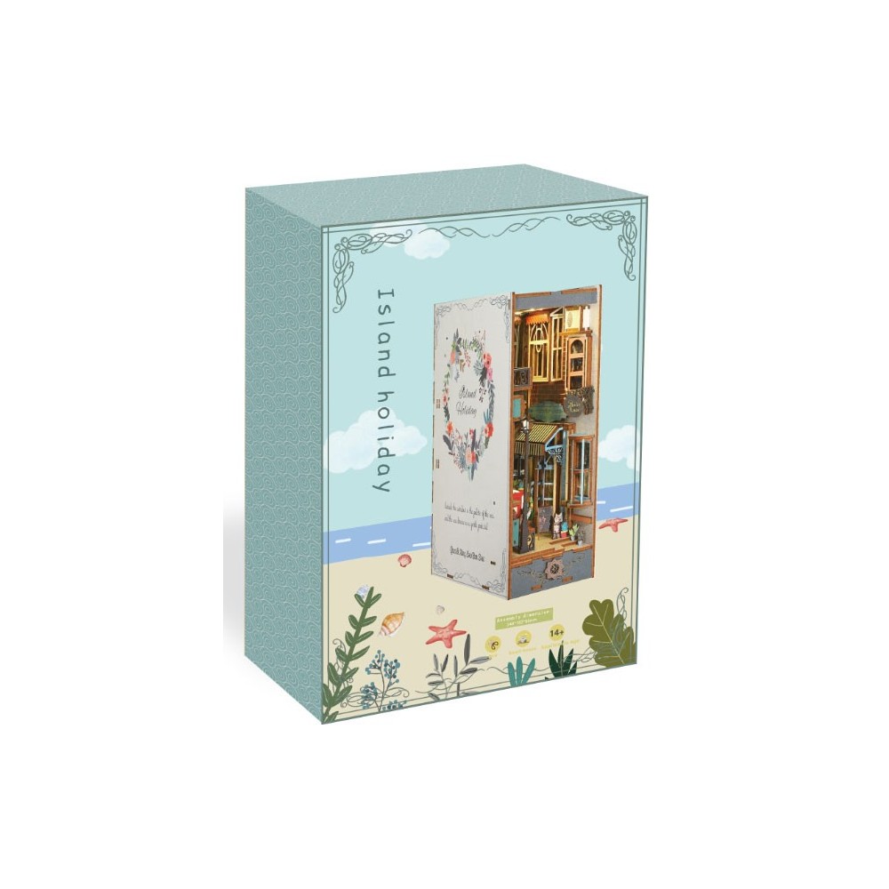 ISLAND HOLIDAY BOOK NOOK MINI DIORAMA