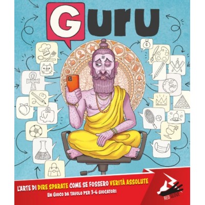 RED GLOVE GURU ITALIAN BOARDGAME
