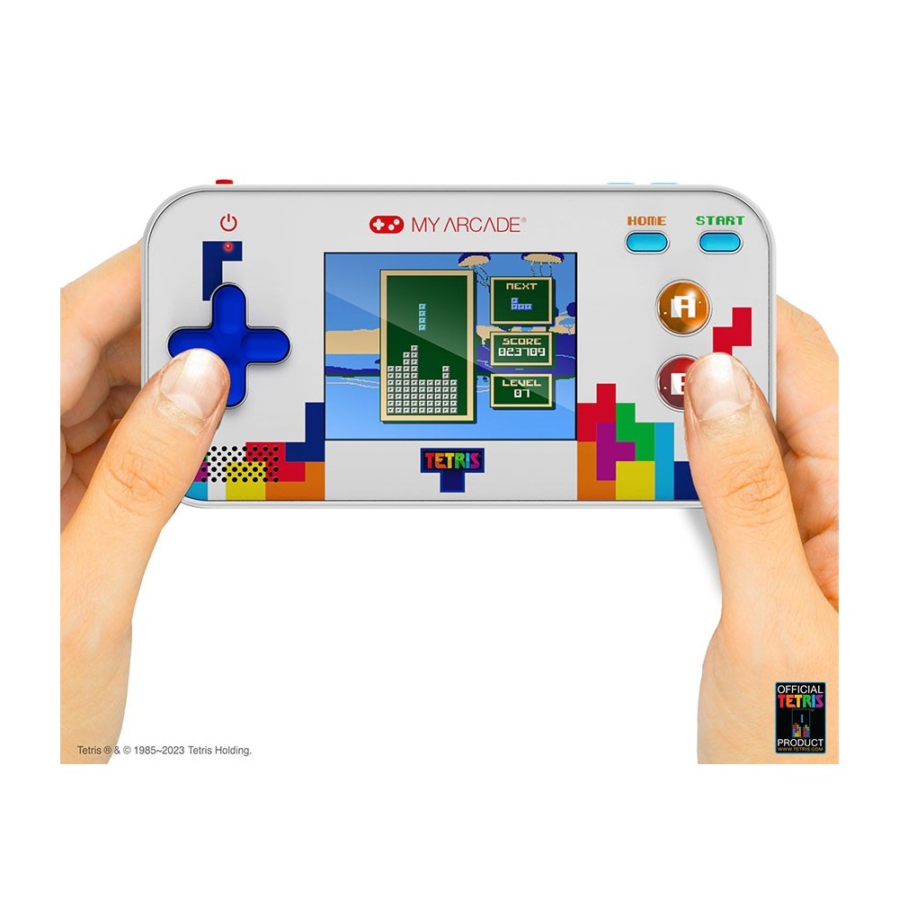MY ARCADE GAMER V TETRIS PORTABLE GAMING SYSTEM