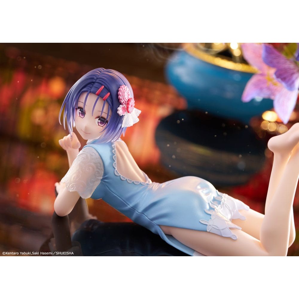 TO LOVE-RU DARKNESS HARUNA SAIRENJI CHINA DRESS DESKTOP CUTE STATUA FIGURE TAITO