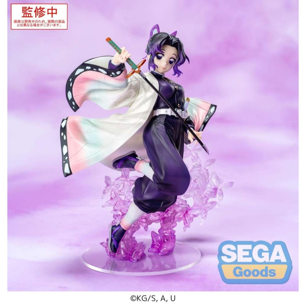 SEGA GOODS DEMON SLAYER SHINOBU KOCHO LUMINASTA FIGURE STATUA