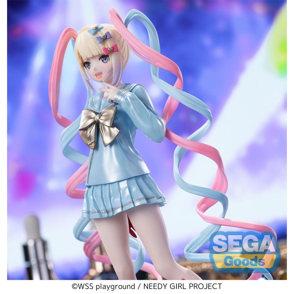 SEGA GOODS NEEDY STREAMER OVERLOAD OMGKAWAIIANGEL LUMINASTA SERIES PVC FIGURE STATUE