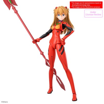 BANDAI 30MP EVANGELION ASUKA SHIKINAMI LANGLEY PLUG SUIT VERSION MODEL KIT ACTION FIGURE