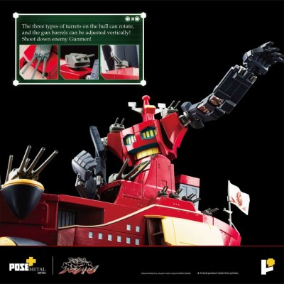 TENGEN TOPPA GURREN LAGAN POSE + METAL SERIES DAI-GURREN ACTION FIGURE TOYNAMI