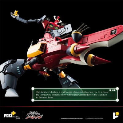 TENGEN TOPPA GURREN LAGAN POSE + METAL SERIES DAI-GURREN ACTION FIGURE TOYNAMI