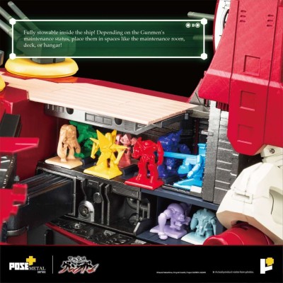 TENGEN TOPPA GURREN LAGAN POSE + METAL SERIES DAI-GURREN ACTION FIGURE TOYNAMI