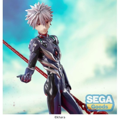 EVANGELION 3.0+1.0 KAWORU NAGISA SPEAR OF LONGINUS LUMINASTA STATUA FIGURE SEGA GOODS