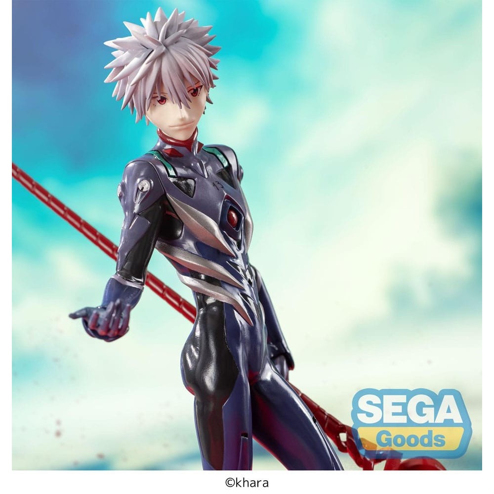 EVANGELION 3.0+1.0 KAWORU NAGISA SPEAR OF LONGINUS LUMINASTA STATUA FIGURE SEGA GOODS
