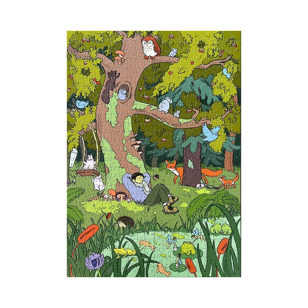 DORMI FIORELLINO BY CELINE MOYA 500 PIECES PUZZLE