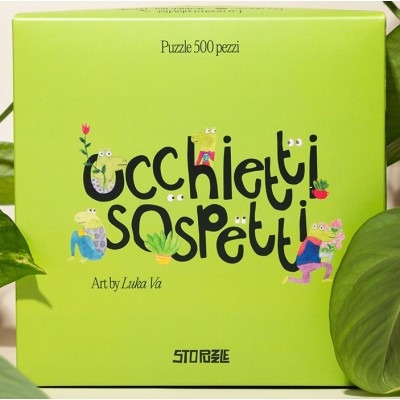 OCCHIETTI SOSPETTI BY LUKA VA 500 PEZZI PUZZLE