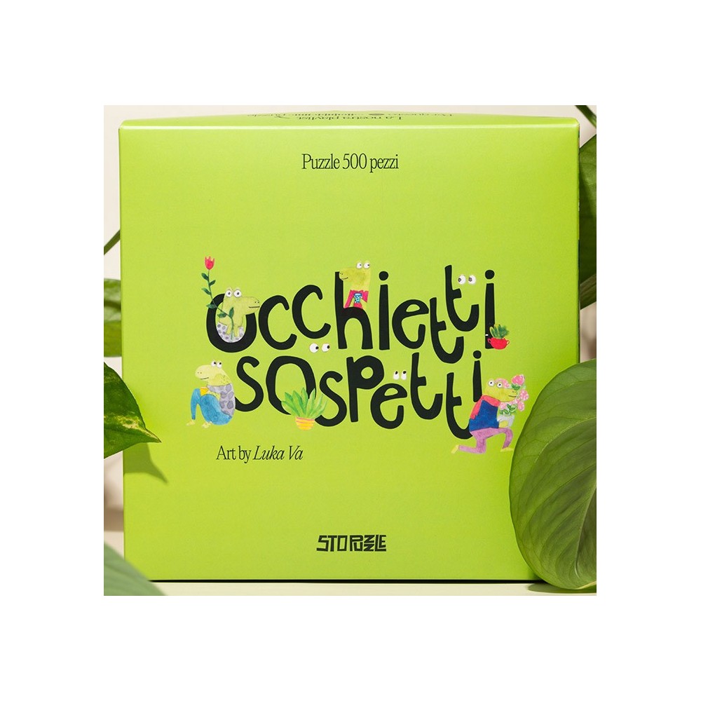 OCCHIETTI SOSPETTI BY LUKA VA 500 PIECES PUZZLE