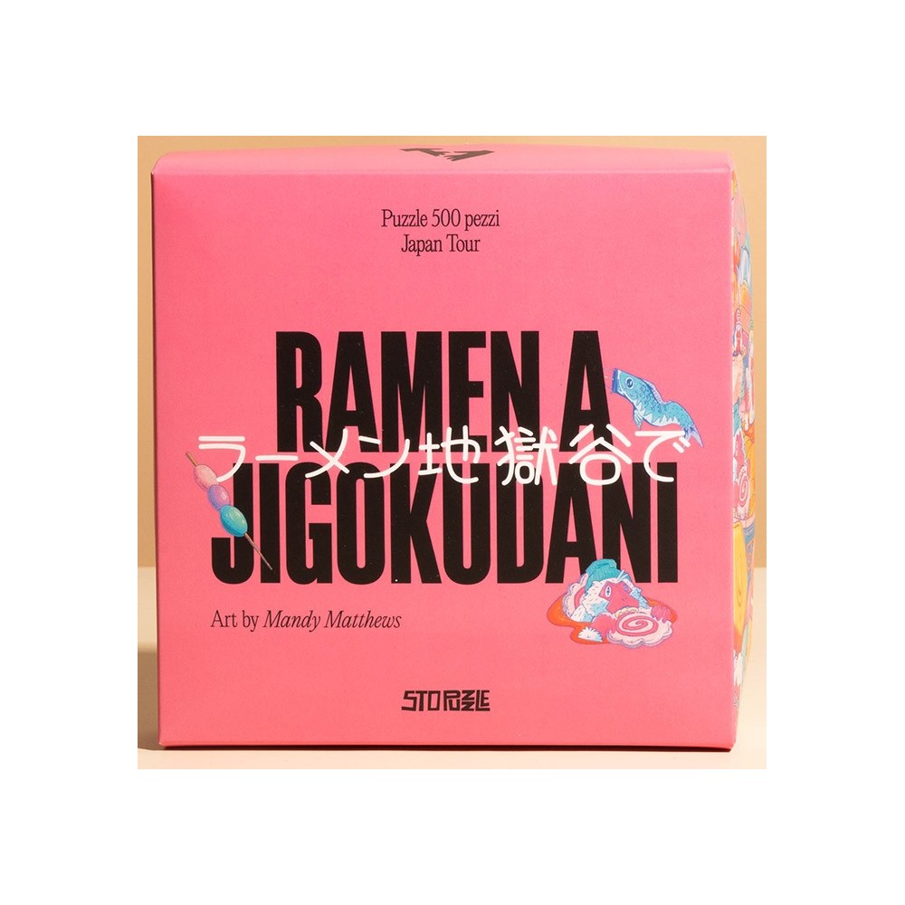 JAPAN TOUR RAMEN A JIGOKUDANI BY MANDY MATTHEWS 500 PEZZI PUZZLE