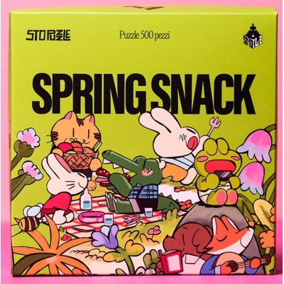 SPRING SNACK BY SMILE AGENCY 500 PEZZI PUZZLE