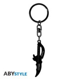 ABYSTYLE SOLO LEVELING KASAKA'S VENOM FANG METAL KEYRING