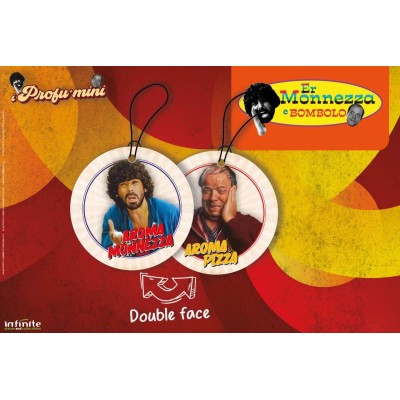 INFINITE STATUE ER MONNEZZA E BOMBOLO CAR FRESHENER