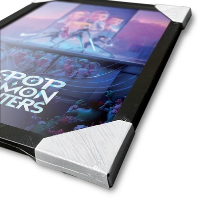 KPOP DEMON HUNTERS QUADRO COLLECTOR PRINT 30X40CM PYRAMID INTERNATIONAL