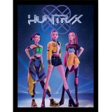 KPOP DEMON HUNTERS HUNTRIX QUADRO COLLECTOR PRINT 30X40CM PYRAMID INTERNATIONAL