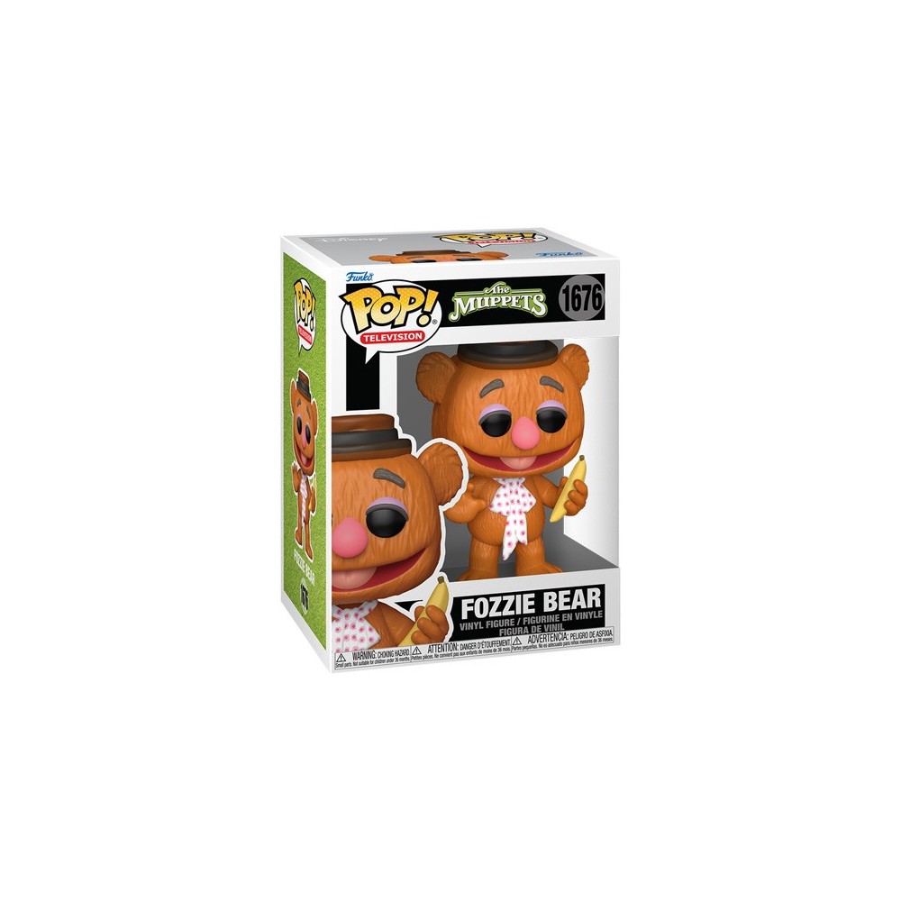 FUNKO FUNKO POP! THE MUPPETS FOZZIE BEAR BOBBLE HEAD KNOCKER FIGURE