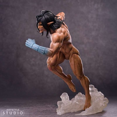 L'ATTACCO DEI GIGANTI EREN TITAN FORM SUPER FIGURE COLLECTION STATUA ABYSTYLE