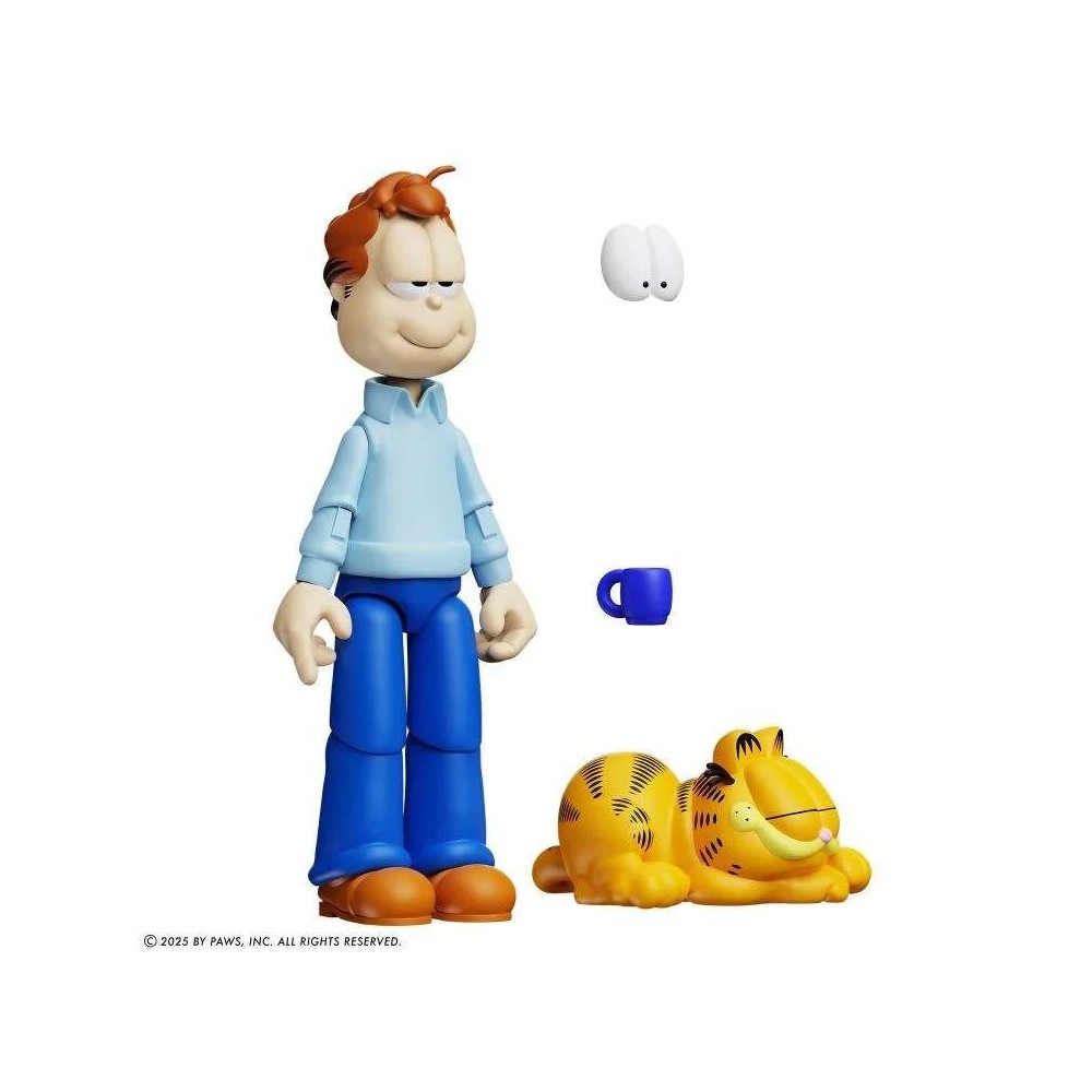 GARFIELD JON ARBUCKLE DELUXE ACTION FIGURE BOSS FIGHT STUDIO
