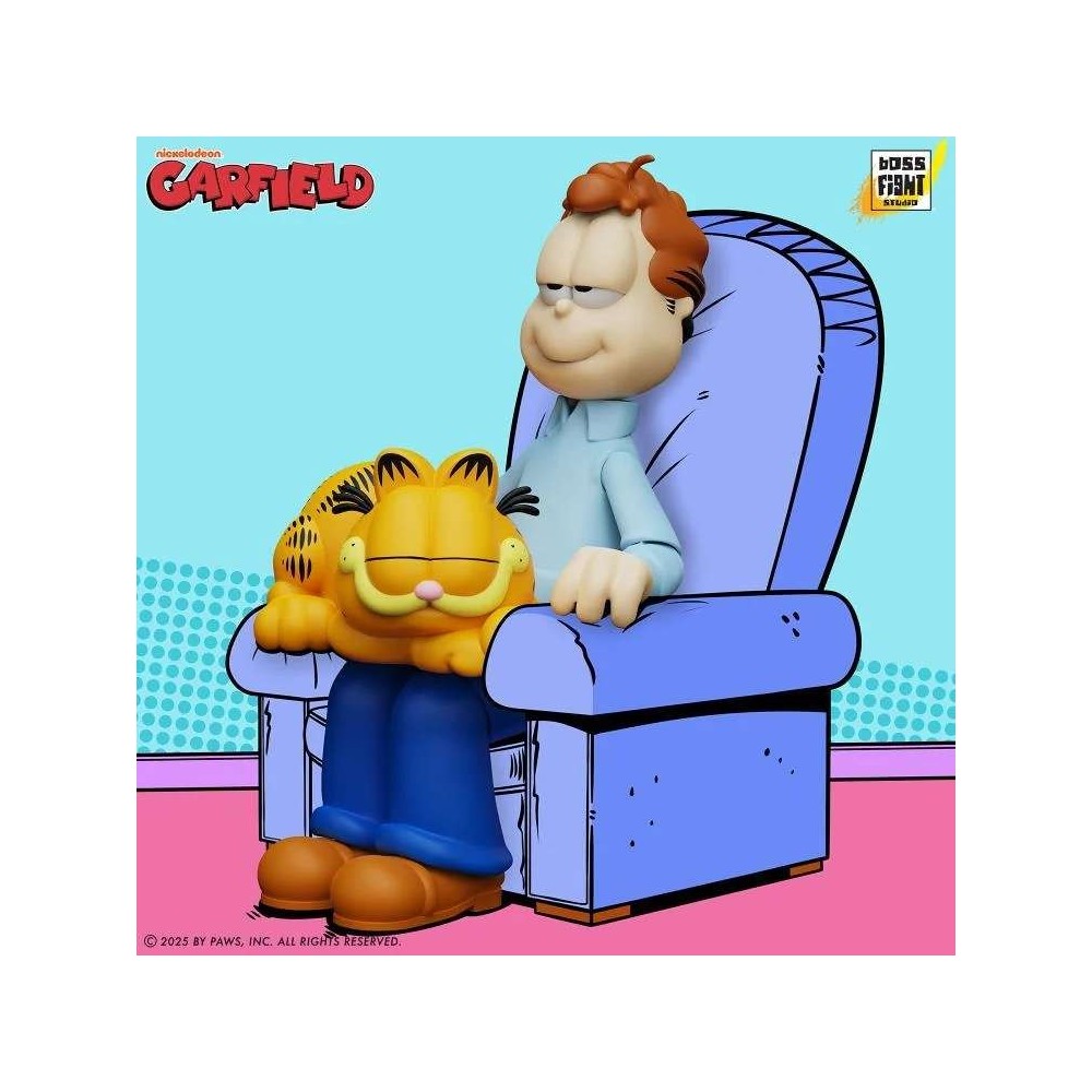 GARFIELD JON ARBUCKLE DELUXE ACTION FIGURE BOSS FIGHT STUDIO