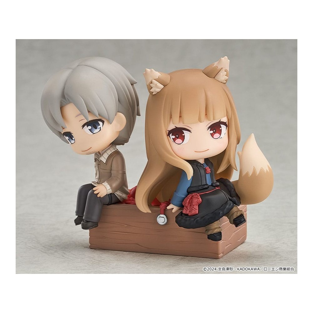 GOOD SMILE COMPANY SPICE AND WOLF MINI MEMORY HOLO AND LAWRENCE MINI FIGURE
