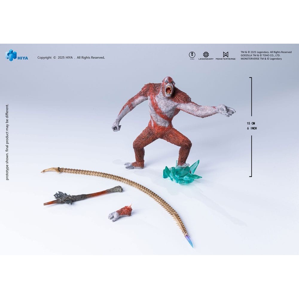 GODZILLA X KONG SKAR KING STYLIST SERIES STATUA FIGURE HIYA TOYS