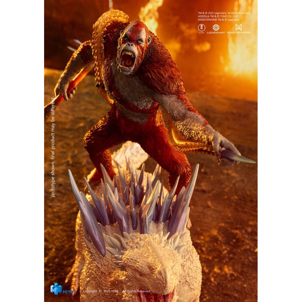 HIYA TOYS GODZILLA X KONG SKAR KING STYLIST SERIES STATUE FIGURE