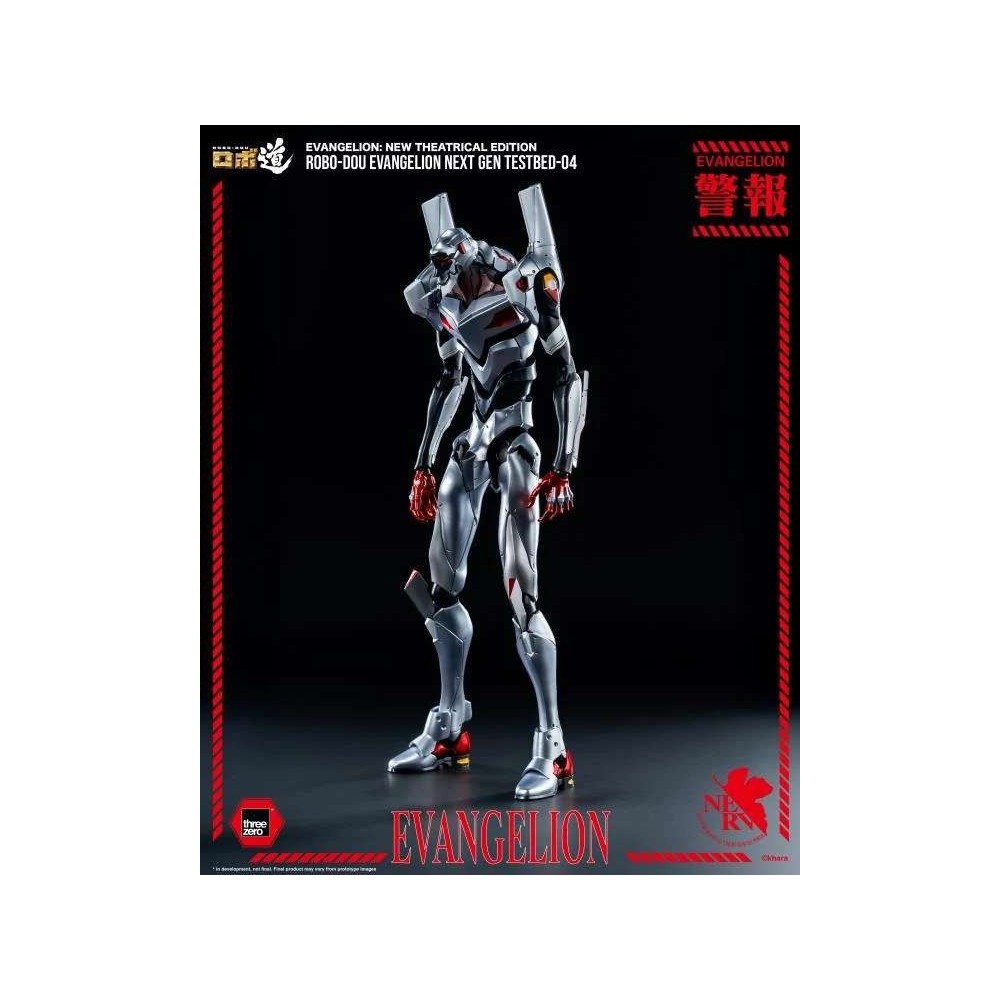 THREEZERO EVANGELION NEW THEATRICAL EDITION ROBO-DOU NEXT GEN TESTBED-04 SERIES ACTION FIGURE