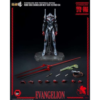 THREEZERO EVANGELION NEW THEATRICAL EDITION ROBO-DOU NEXT GEN TESTBED-04 SERIES ACTION FIGURE
