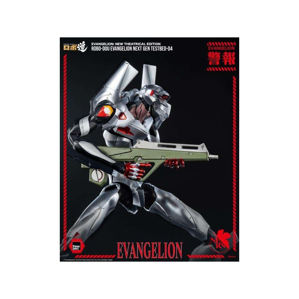 THREEZERO EVANGELION NEW THEATRICAL EDITION ROBO-DOU NEXT GEN TESTBED-04 SERIES ACTION FIGURE