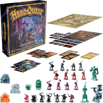 HEROQUEST ESPANSIONE I MAGHI DI MORCAR GIOCO DA TAVOLO IN ITALIANO HASBRO