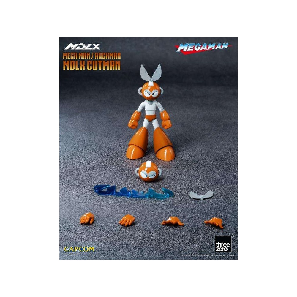 THREEZERO MEGAMAN ROCKMAN CUTMAN MDLX SERIES ACTION FIGURE